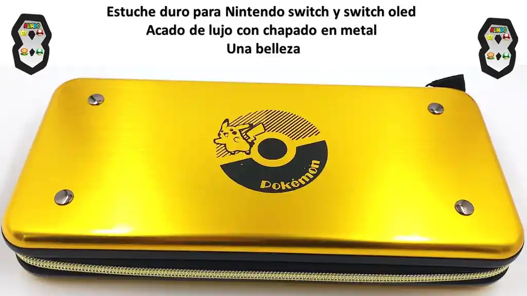 Estuche Nintendo Switch Metalico