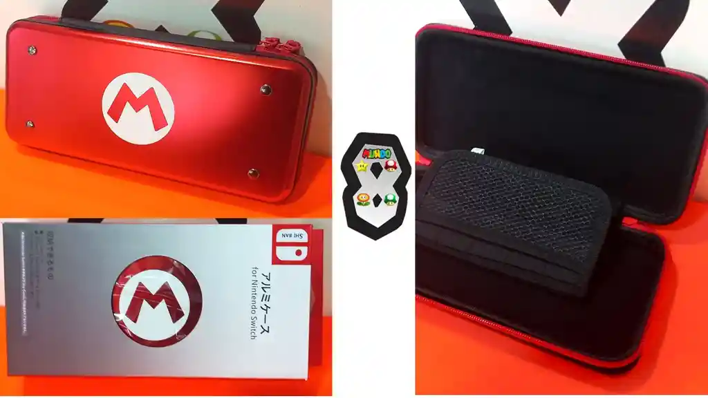 Estuche Nintendo Switch Metalico