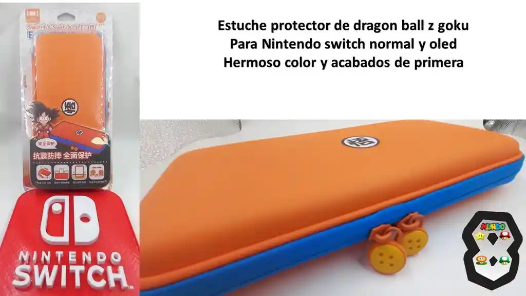 Estuche Nintendo Switch Goku
