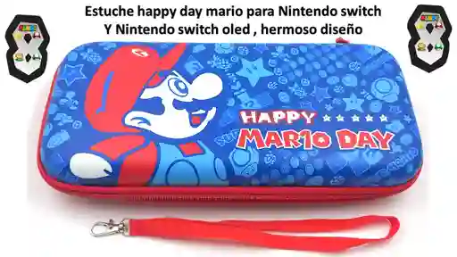 Estuche Nintendo Switch Mario Happy