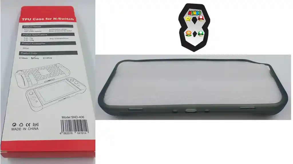 Forro Protecctor Nintendo Switch Tipo Manguera