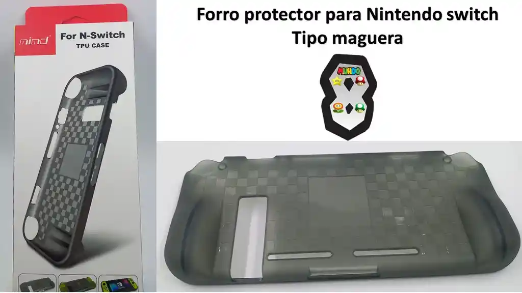 Forro Protecctor Nintendo Switch Tipo Manguera