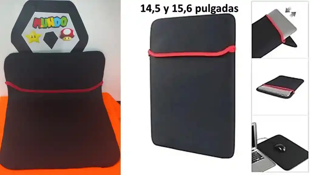 Funda Para Portatil Laptop De 14 Y 15 Pilgadas