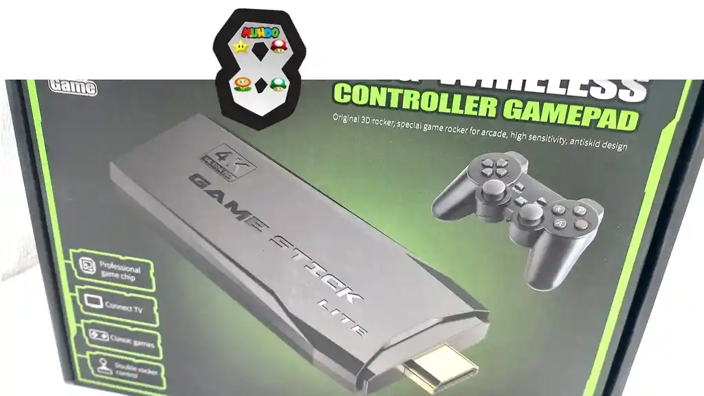Consola Retro Controles Inalambricos 10 Mil Juegos