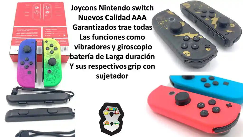 Joycons Nintendo Switch Aaa