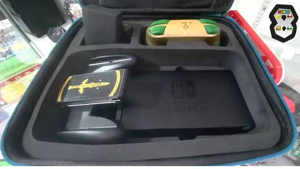 Maleta Nintendo Switch Zelda Con Estuche Interno