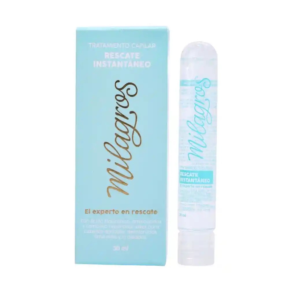 Ampolleta Milagros Rescate Instanteneo Glowbeauty