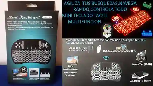 Miniteclado Bluetooth Recargable Inalambrico