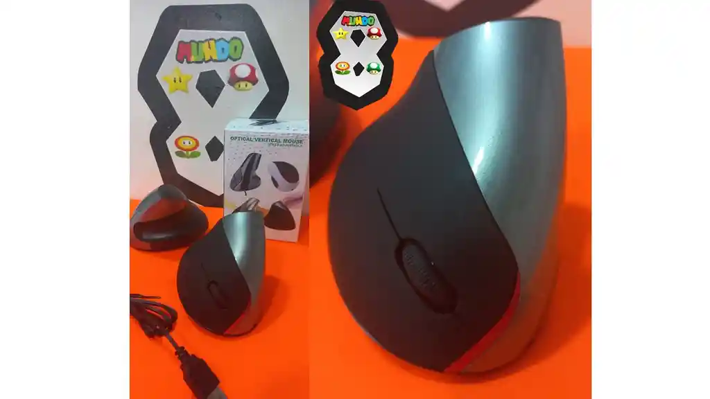 Mouse Ergonomico Inalambrico Recargable