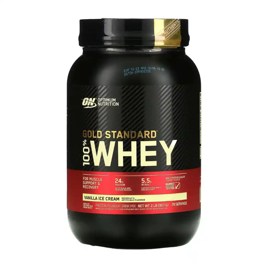 Whey Gold Standard 2lb - Optimum Nutrition - Vainilla