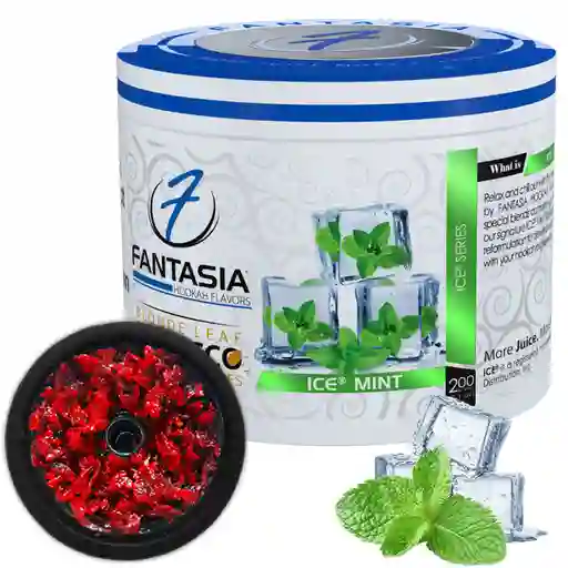 Fantasias Hookah Shishas 200g 4 Ice Mint