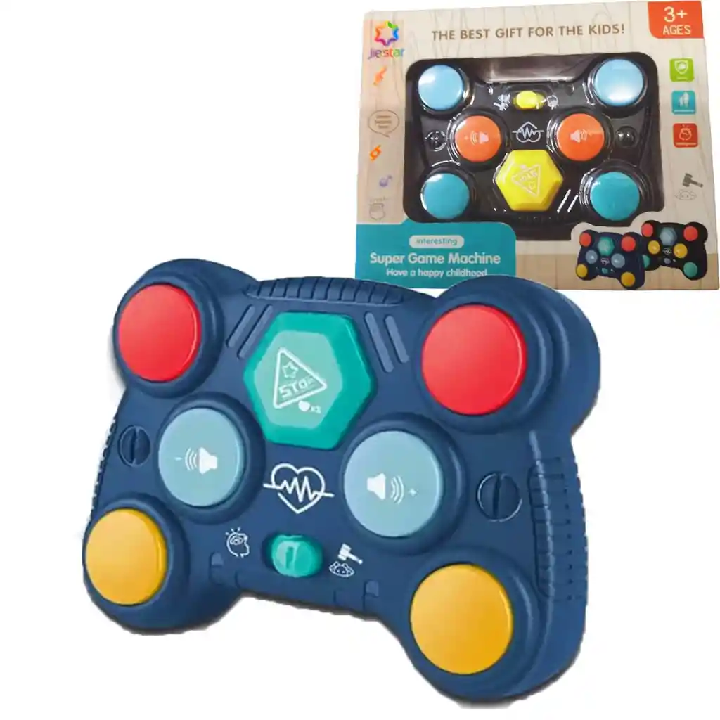 Juego Pop It 2 En 1 Memory Game Simon Y Pop It Luces Y Sonido