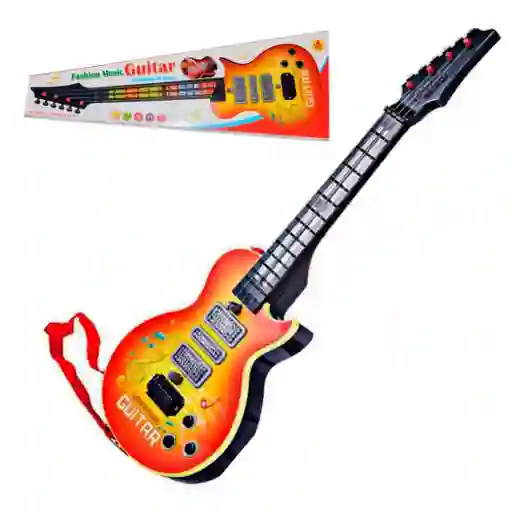 Guitarra Musical Sonidos Música Luces Niños Regalo Juguete