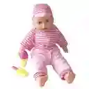 Muñeco Bebe De Caucho Con Mecanismo 30cm