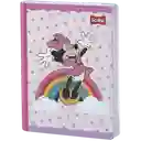 Cuaderno Cosido Scribe De Minnie Cuadros 100 Hojas - Se Envia Un Motivo Aleatorio