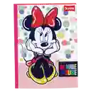 Cuaderno Cosido Scribe De Minnie Cuadros 100 Hojas - Se Envia Un Motivo Aleatorio