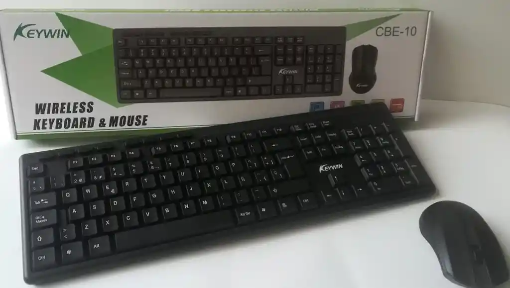 Combo Teclado Y Mouse Inalámbrico Keywin Cbe-10
