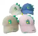 Gorro De Niños Dinosaurio Con Peluche Termico