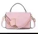 Bolso De Mano Color Rosado