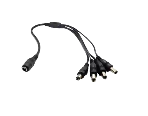 Splitter Pulpo 1x4 De Corriente Para Camaras Cctv