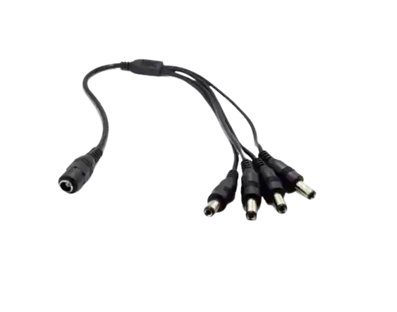 Splitter Pulpo 1x4 De Corriente Para Camaras Cctv