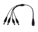 Splitter Pulpo 1x4 De Corriente Para Camaras Cctv