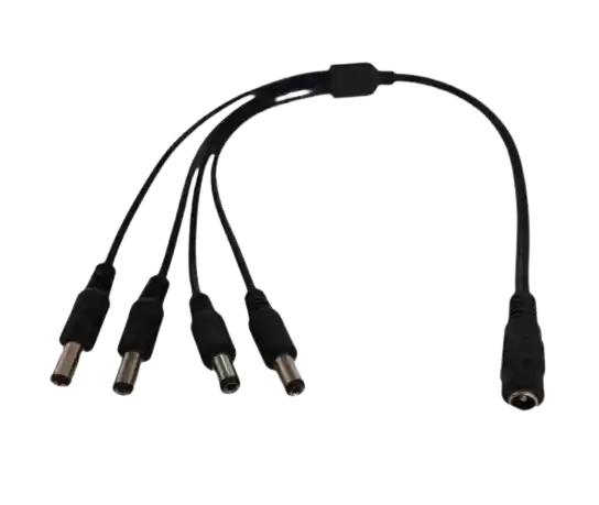 Splitter Pulpo 1x4 De Corriente Para Camaras Cctv