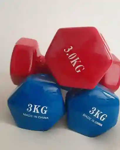 Par De Mancuernas De 3 Kilos Cada Una