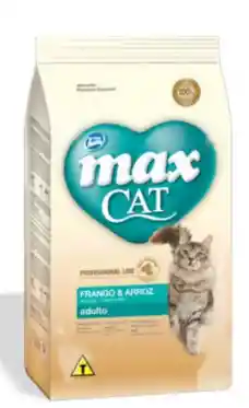 Max Cat P. Line Adulto Frango Arroz 1kg