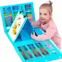 Set Kit De Arte Niños Maleta 208 Piezas Crayon Plumones Colores