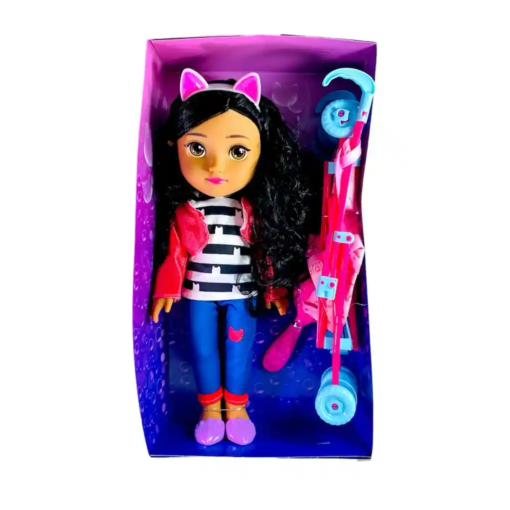 Gabby Luz Y Sonido Muñeca Articulada Gaby Gabby's Dollshouse