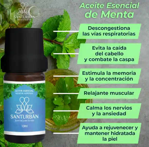 Aceite Esencial De Menta