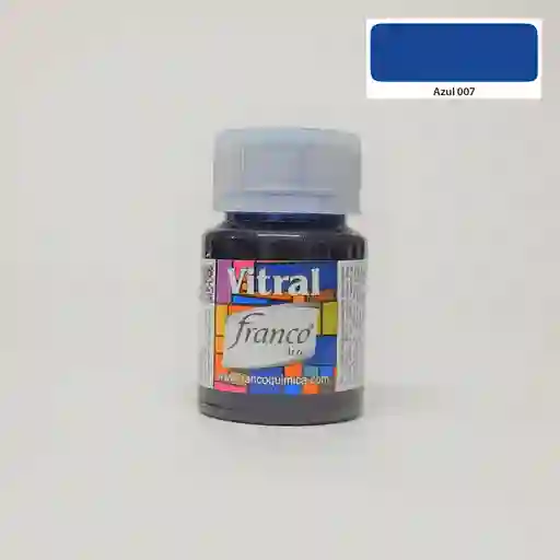 Pintura Vitral Azul