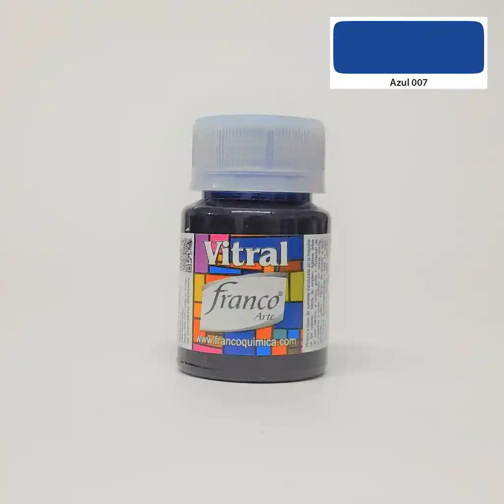 Pintura Vitral Azul