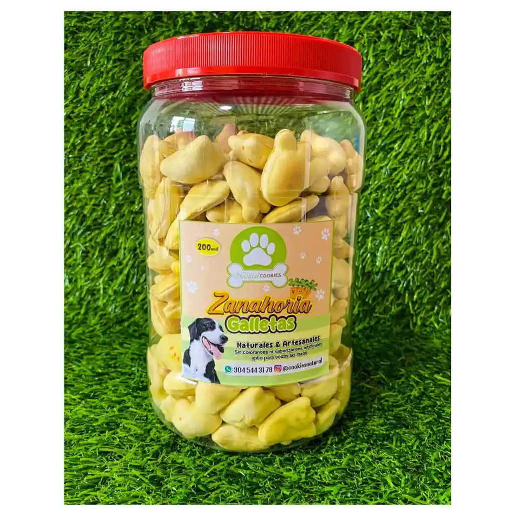 Galletas Natural Cookies Zanahoria 1 Kg