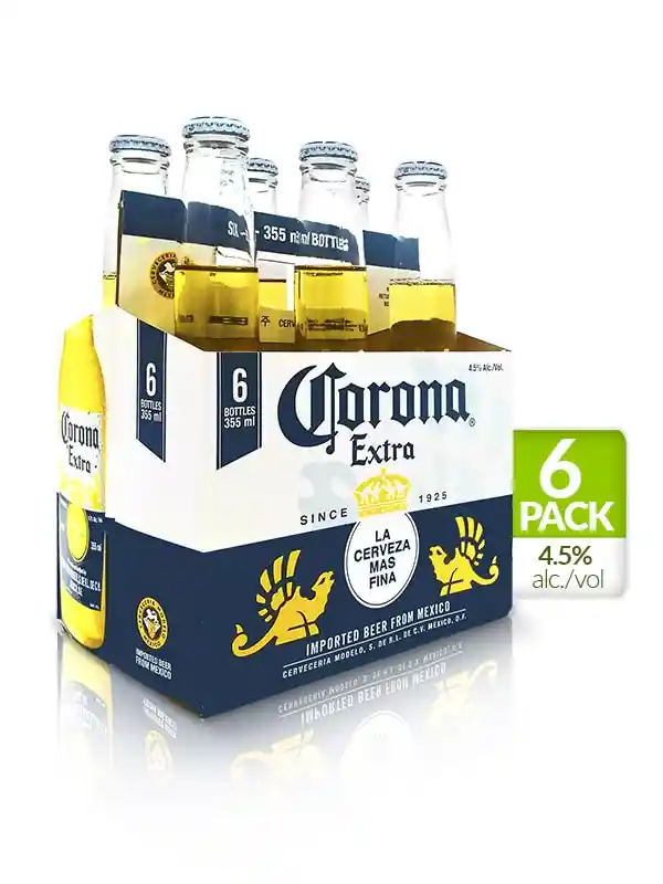 Cerveza Corona Six Pack