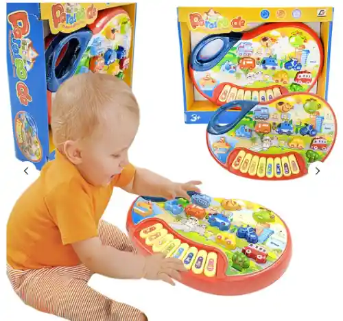 Piano Transportes Juguetes Bebes Jugueteria Musical Regalo