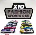 Carritos Colección X10 Juguetes Carros Metal Niños Juguetería