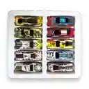 Carritos Colección X10 Juguetes Carros Metal Niños Juguetería