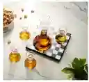 Decantador Ajedrez +4vasos Para Whisky Ginebra Ron