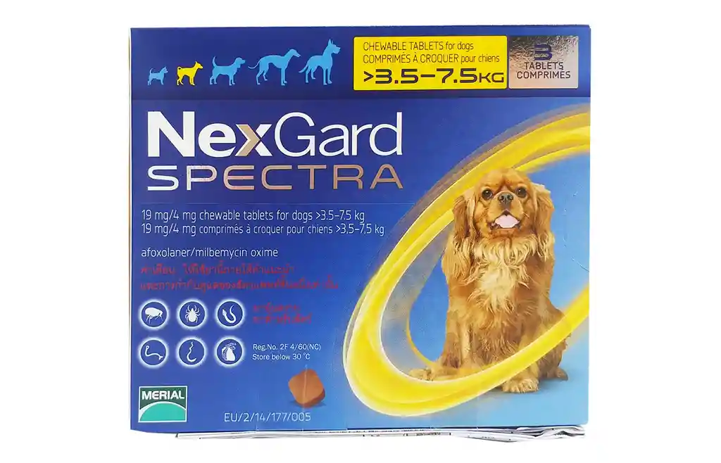 Nexgard Spectra 3 5-7 5 Kg