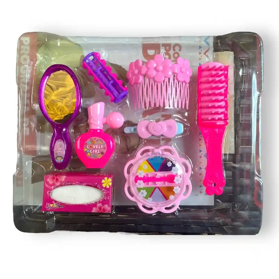 Set Belleza Cepillo Juguete Regalo Niña