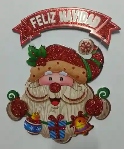 Letrero Navideño Feliz Navidad Para Colgar Pequeño