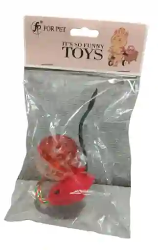 Juguete Regalo Para Gato Cascabel Y Raton