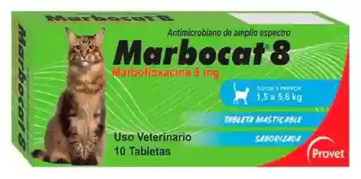 Marbocat 8 Mg X 10 Tab