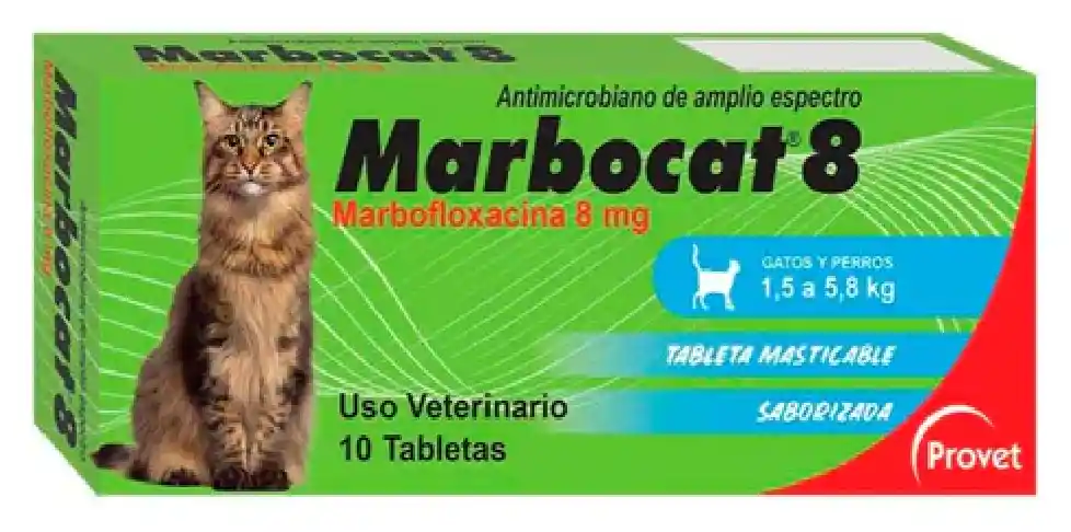 Marbocat 8 Mg X 10 Tab