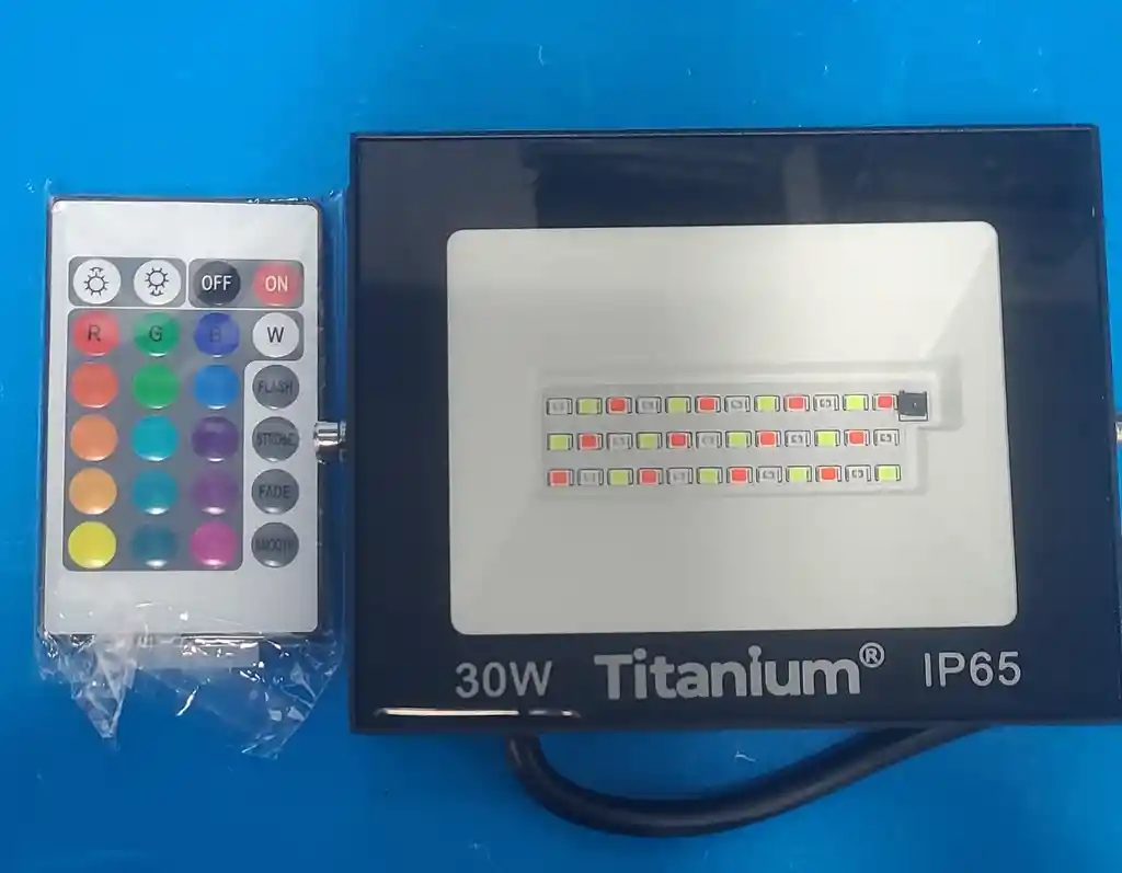 Reflector 30watt Tableta Rgb Multicolor
