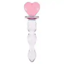 Dildo Vidrio Corazon