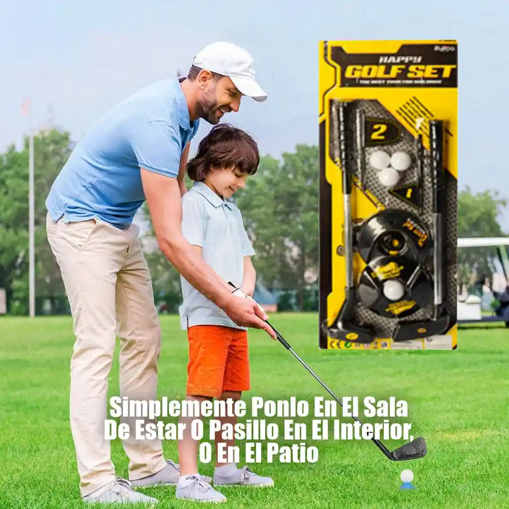 Set Mini Golf Juguete Para Niños