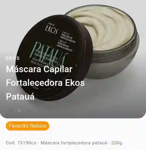 Natura - Mascara Capilar Fortalecedora - Patauá